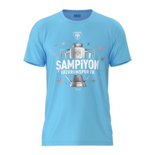 ŞAMPİYONLUK ÖZEL TİŞÖRT MAVİ